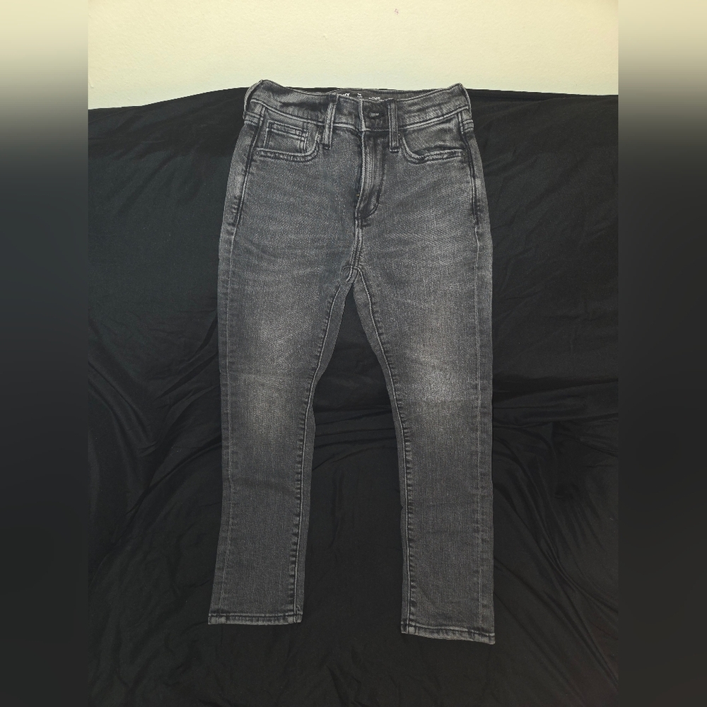 Old Navy 360 Stretch Boys 10 SLIM Built-in Tough Dark Gray Jeans
